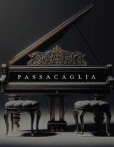 Passacaglia, Suite No. 7 in G minor, Variations (Piano Duet) piano sheet music cover